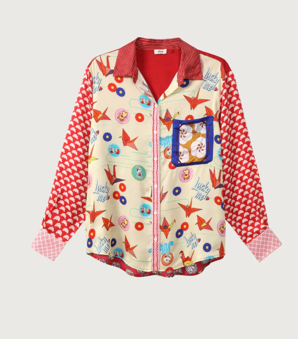 Isabel Lucky Me Printed Shirt - Main Image