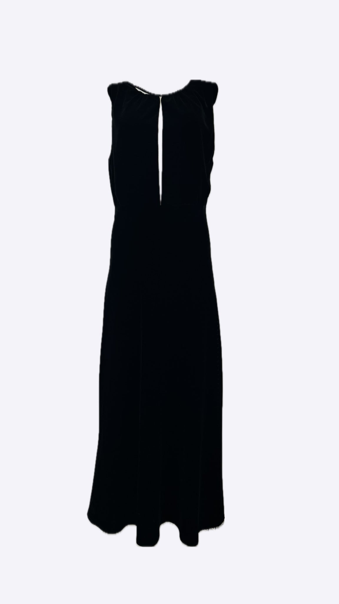 VELVET DRESS - BLACK