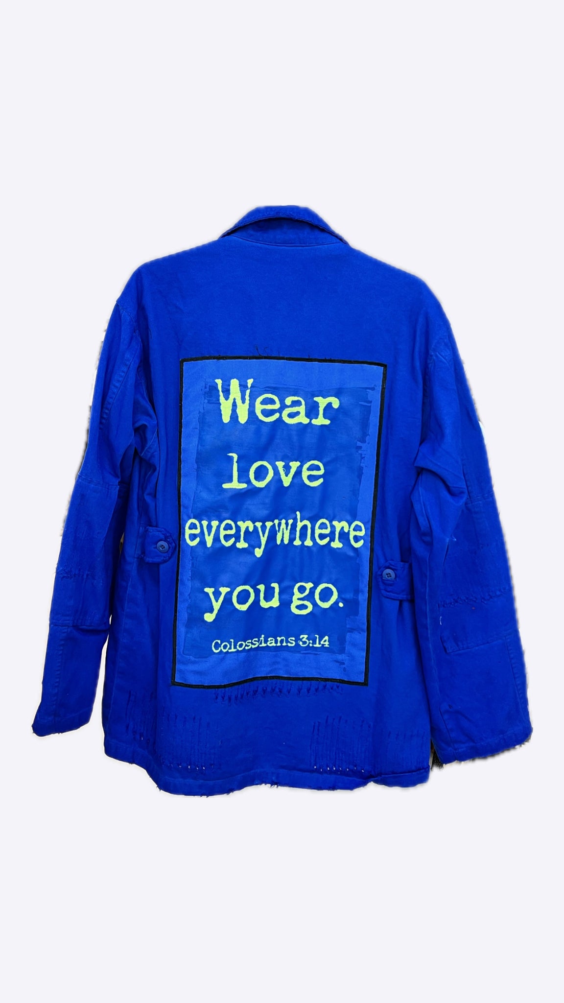 ENJOY THE BLUE JACKET