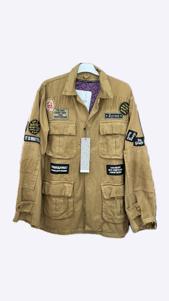 BEIGE BURBERRY JACKET