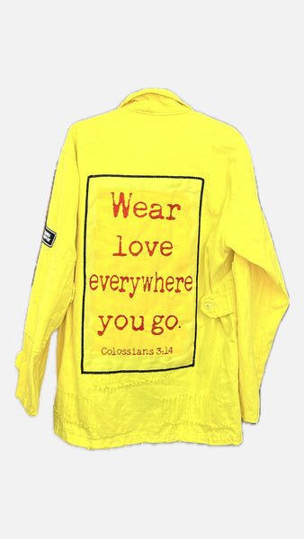 BRIGHT YELLOW JACKET