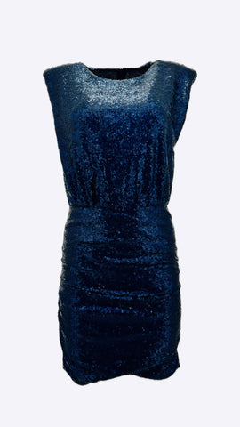 SEQUIN DRESS - BLUE