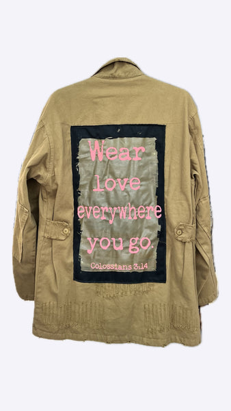 BEIGE BURBERRY JACKET