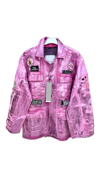 PINK STAR JACKET