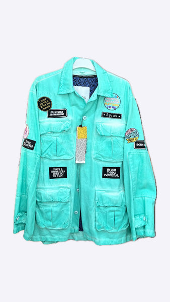 TURQUOISE JACKET