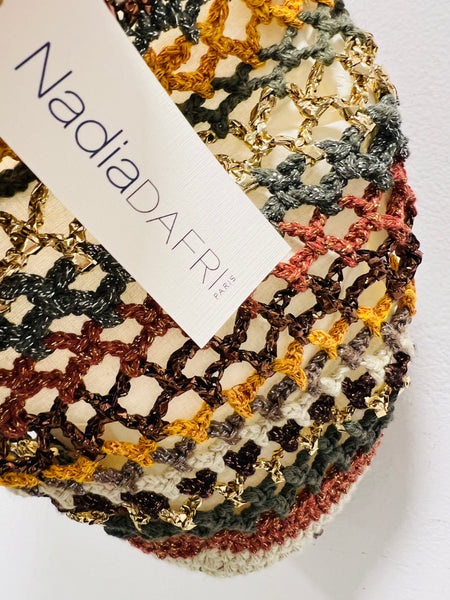 Crochet bag - Gold / Khaki