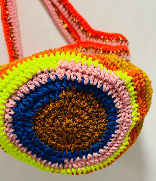Crochet bag - Neon
