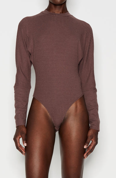 VISTA VISION BODYSUIT - RUSSET BROWN