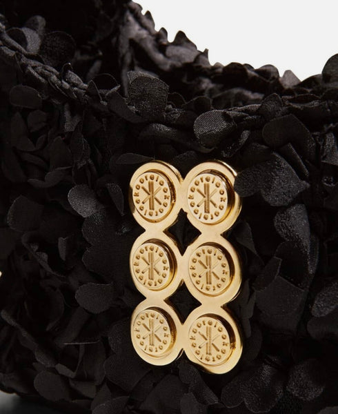 The Mini Hobo Bloom Flower - Black