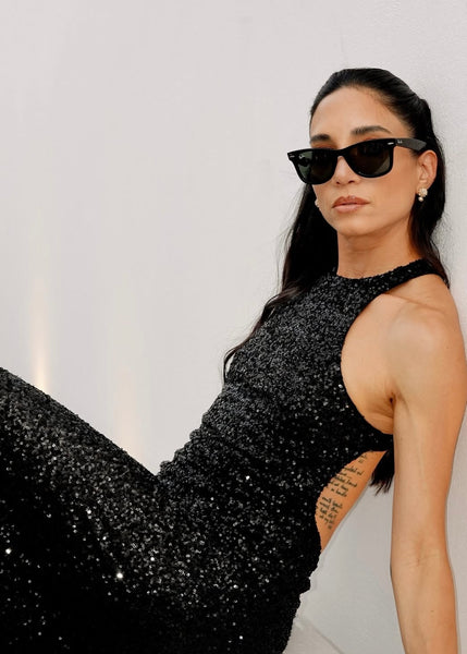 STARLIT DRESS - BLACK