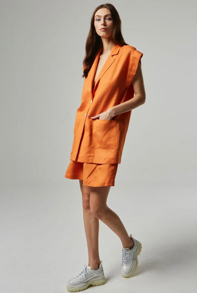 “Dona” Linen Shorts