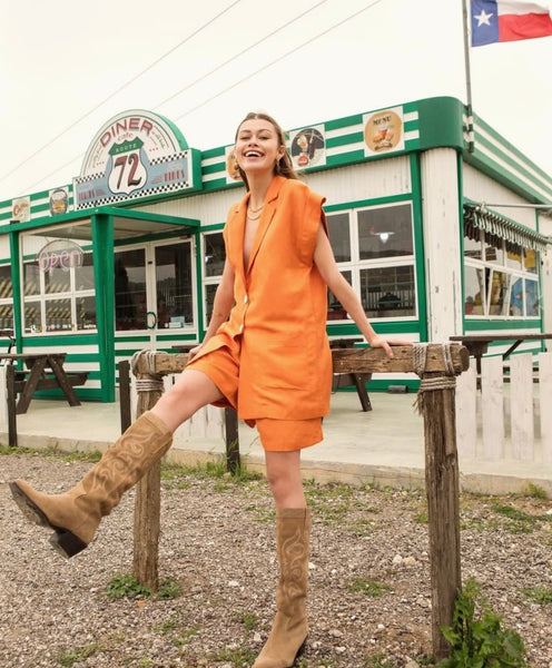 “Dona” Linen Shorts