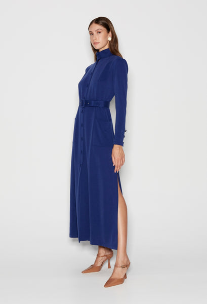 CLASSIC ENDING DRESS - BLUE