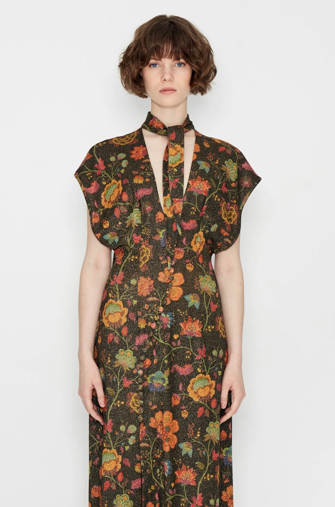 FLOWER PROMENADE DRESS