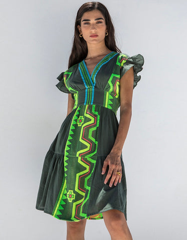 “SUNNIVA” Embroidered Dress