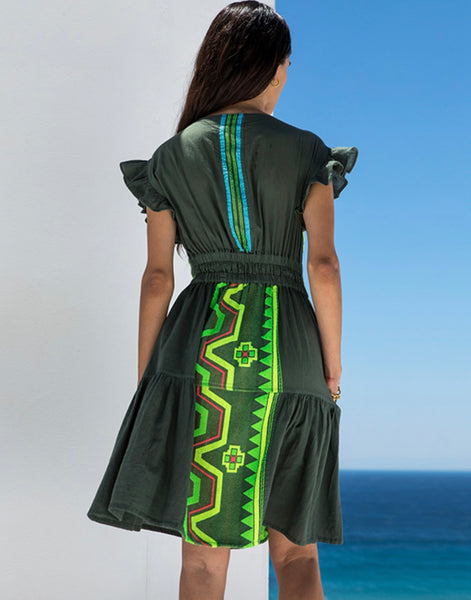 “SUNNIVA” Embroidered Dress