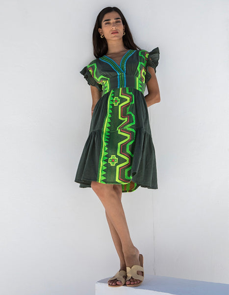 “SUNNIVA” Embroidered Dress
