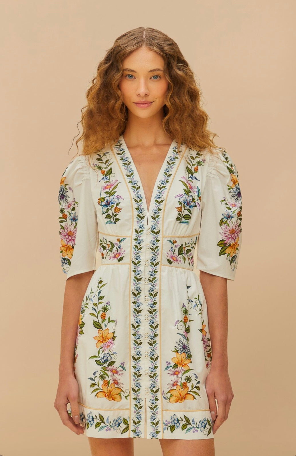 sachin and babi light blue dress FARM RIO – PORTES OF GREECE
