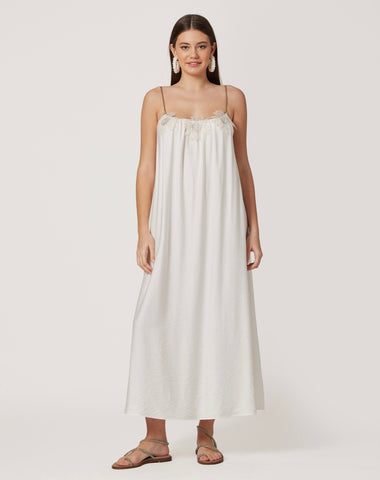 Claire Dress - Ivory