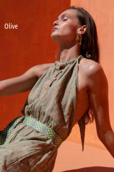 “ZOLA” DRESS - OLIVE