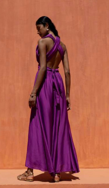 CIRA DRESS - PURPLE