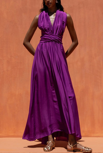 CIRA DRESS - PURPLE