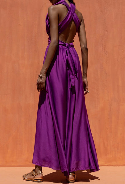 CIRA DRESS - PURPLE