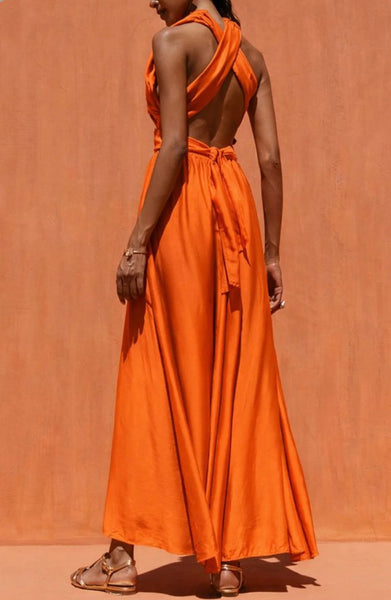 CIRA DRESS - ORANGE