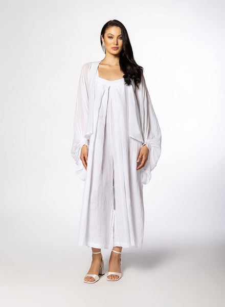 DRESS EXTRAVAGANT L.S. MAXI VOILE