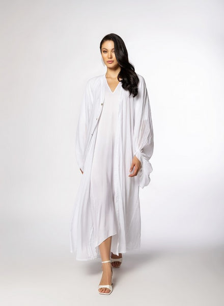 DRESS EXTRAVAGANT L.S. MAXI VOILE