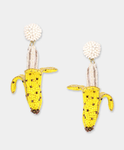 Banana Earrings - Small