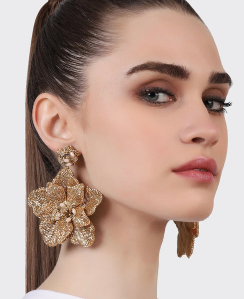 Primrose Earrings - Gold