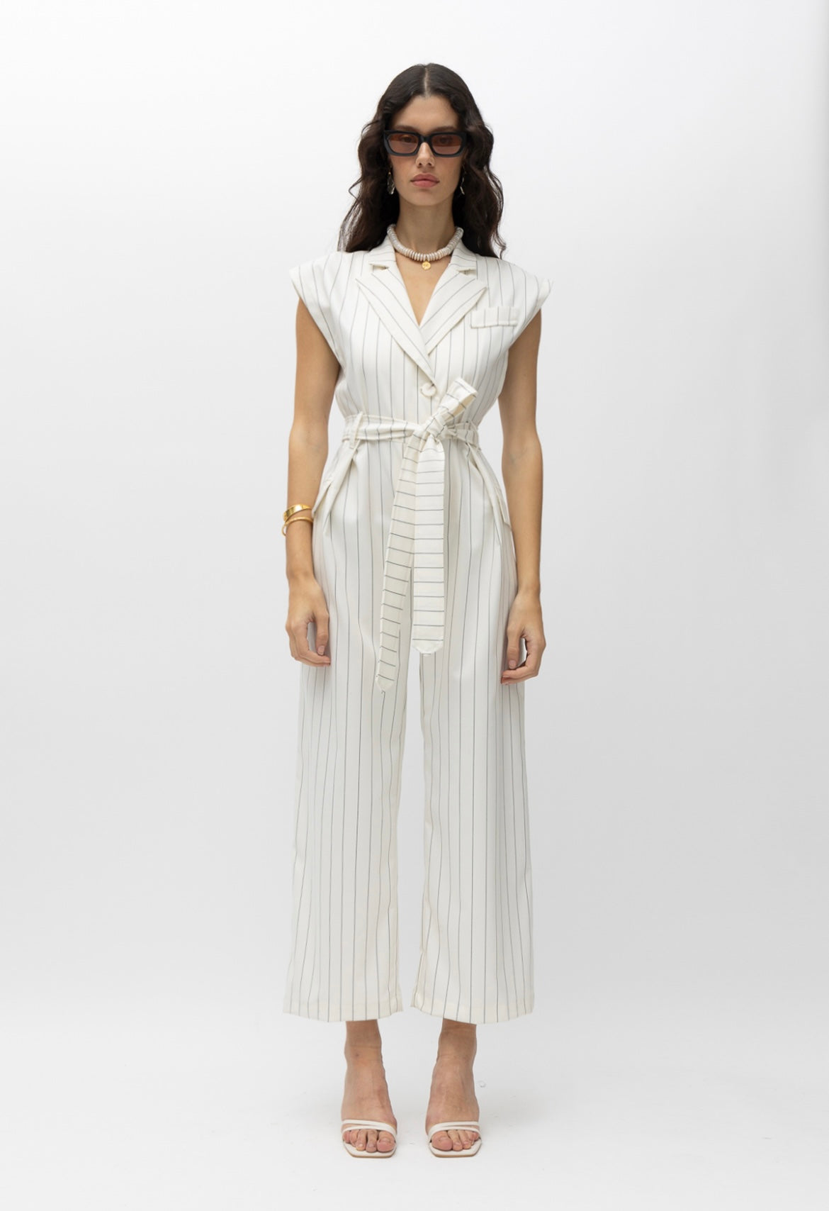 Apu White Jumpsuit