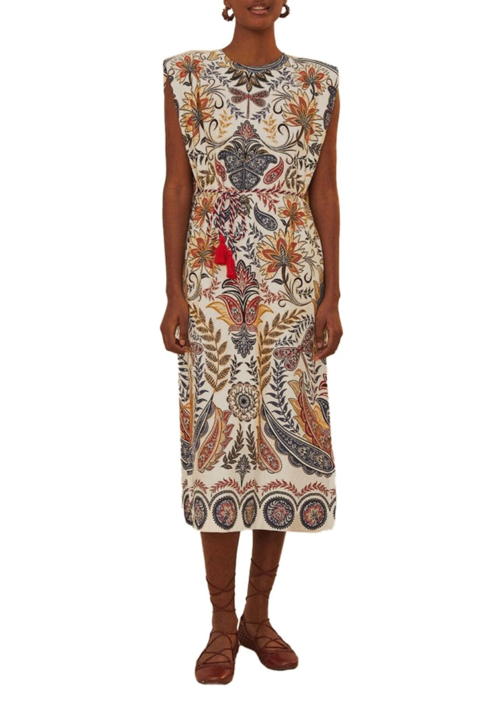 off-white boho glam midi dress White Boho Midi Dress