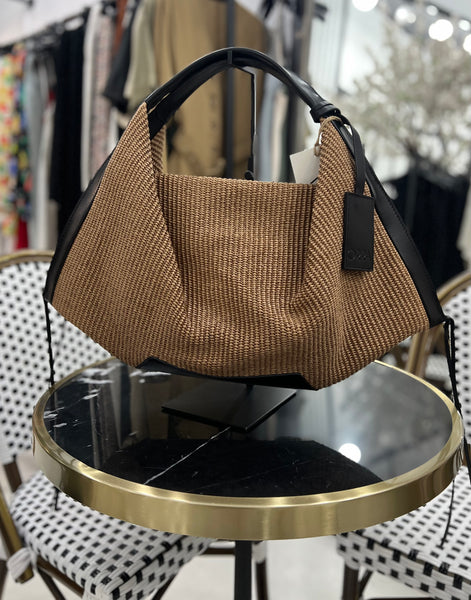 GRACE RAFFIA - BROWN