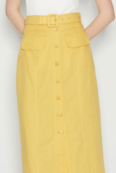 FELICITY SKIRT - OCHRE