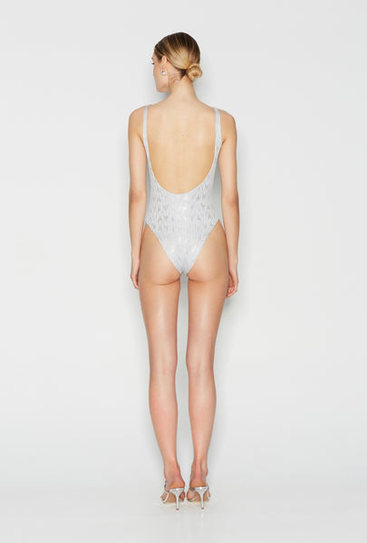 STELLAR BODYSUIT - SILVER