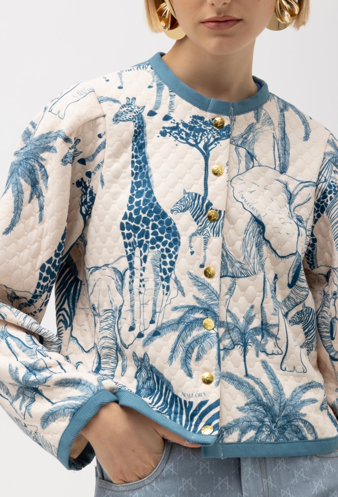 MALIKA JACKET SAFARI PRINT