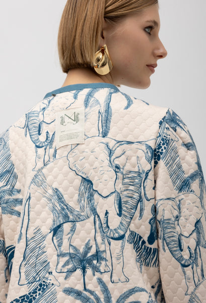 MALIKA JACKET SAFARI PRINT