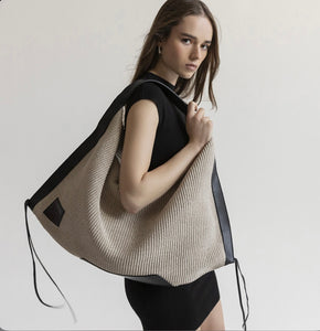 Afetiria Raffia Bag Beige