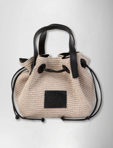 APOKOPI RAFFIA BAG BEIGE