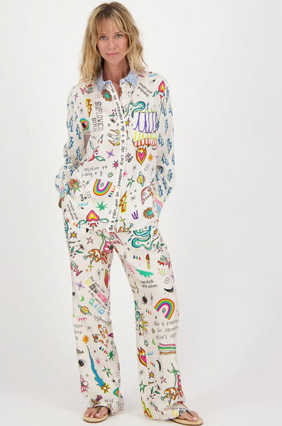 Isabel Enlightenment Printed Shirt