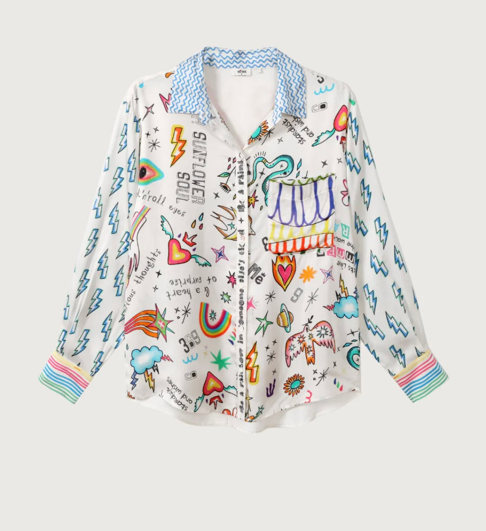 Isabel Enlightenment Printed Shirt