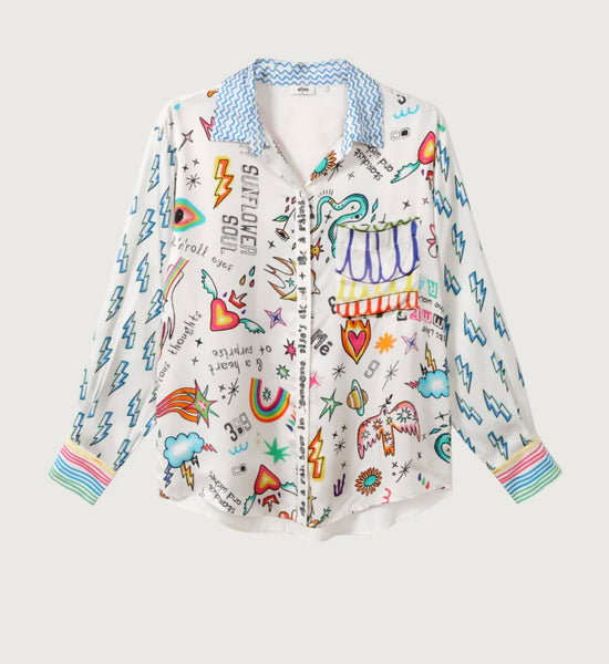 Isabel Enlightenment Printed Shirt