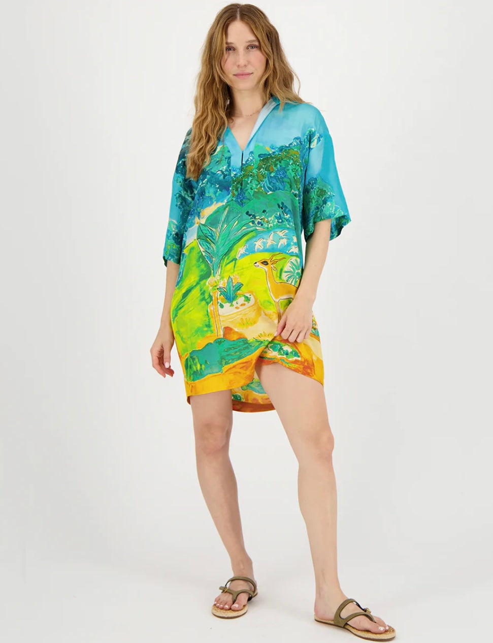 Nancy Placket Pura Vida Dress