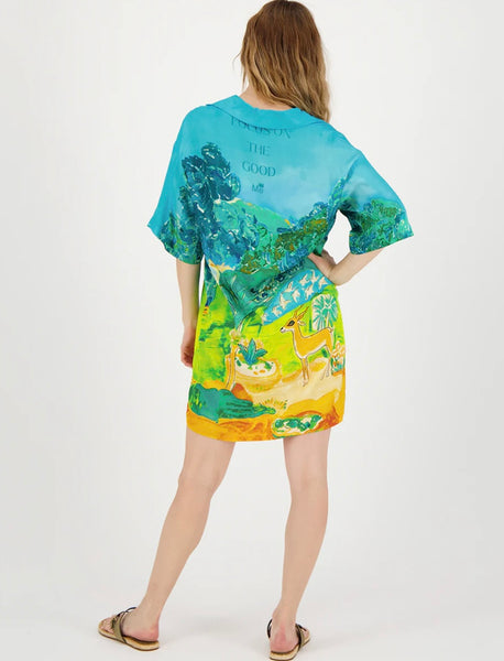 Nancy Placket Pura Vida Dress