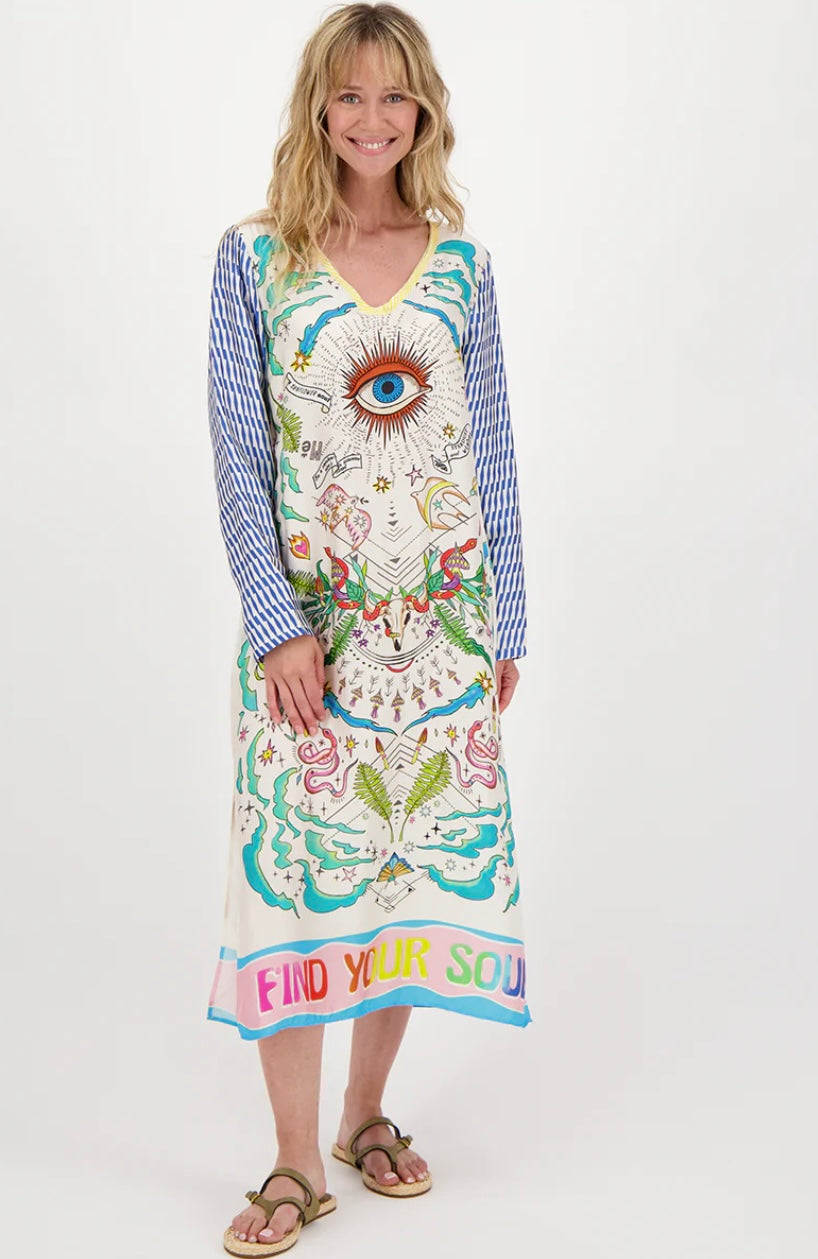 Violet Enlightenment T-Dress