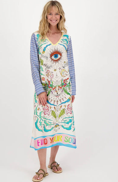 Violet Enlightenment T-Dress