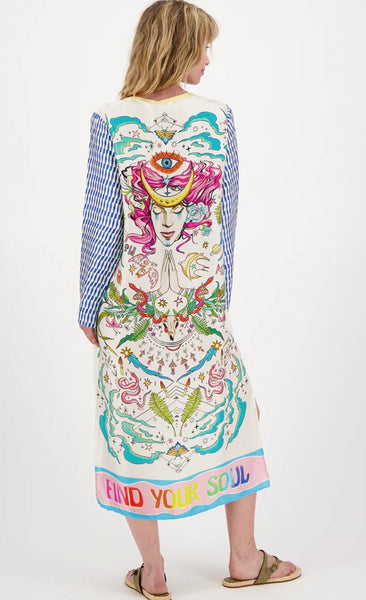 Violet Enlightenment T-Dress