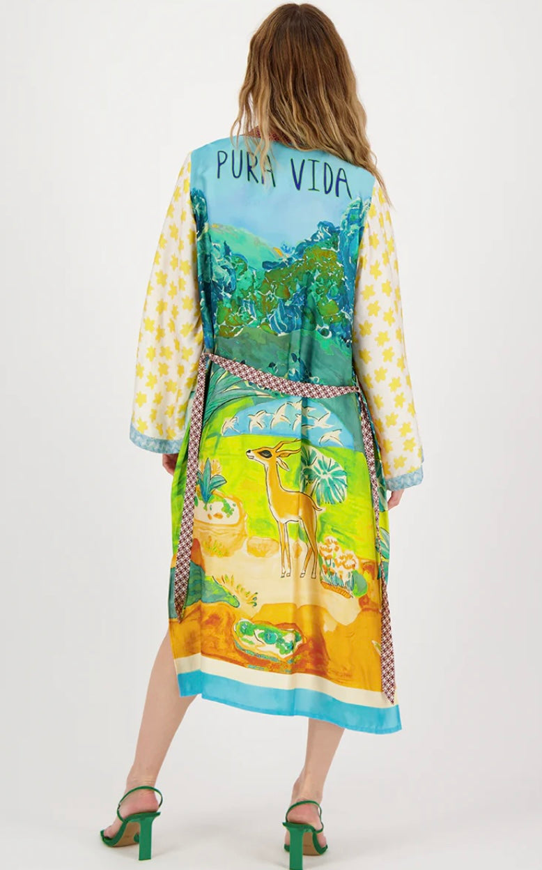 Nova Kimono Pura Vida Dress